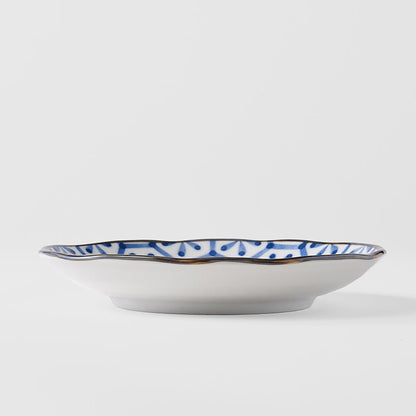 Tapas Plate 16.5cm Flower Design V637-C7203B