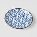 Tapas Plate 16.5cm Herringbone Design V637-C7203D