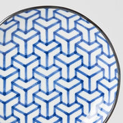 Tapas Plate 16.5cm Herringbone Design V637-C7203D