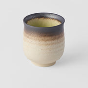 Mug 200ml Lime Green Crackle Glaze V637-C7212