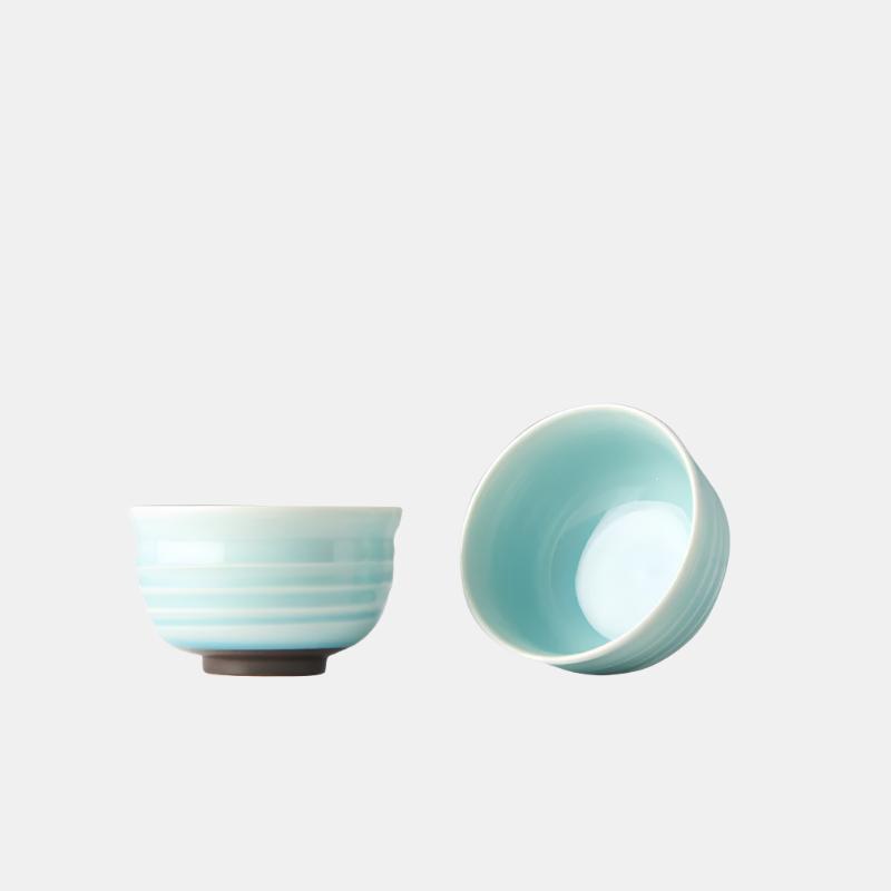 Tea Cup 140ml Celadon Glaze V637-C7226