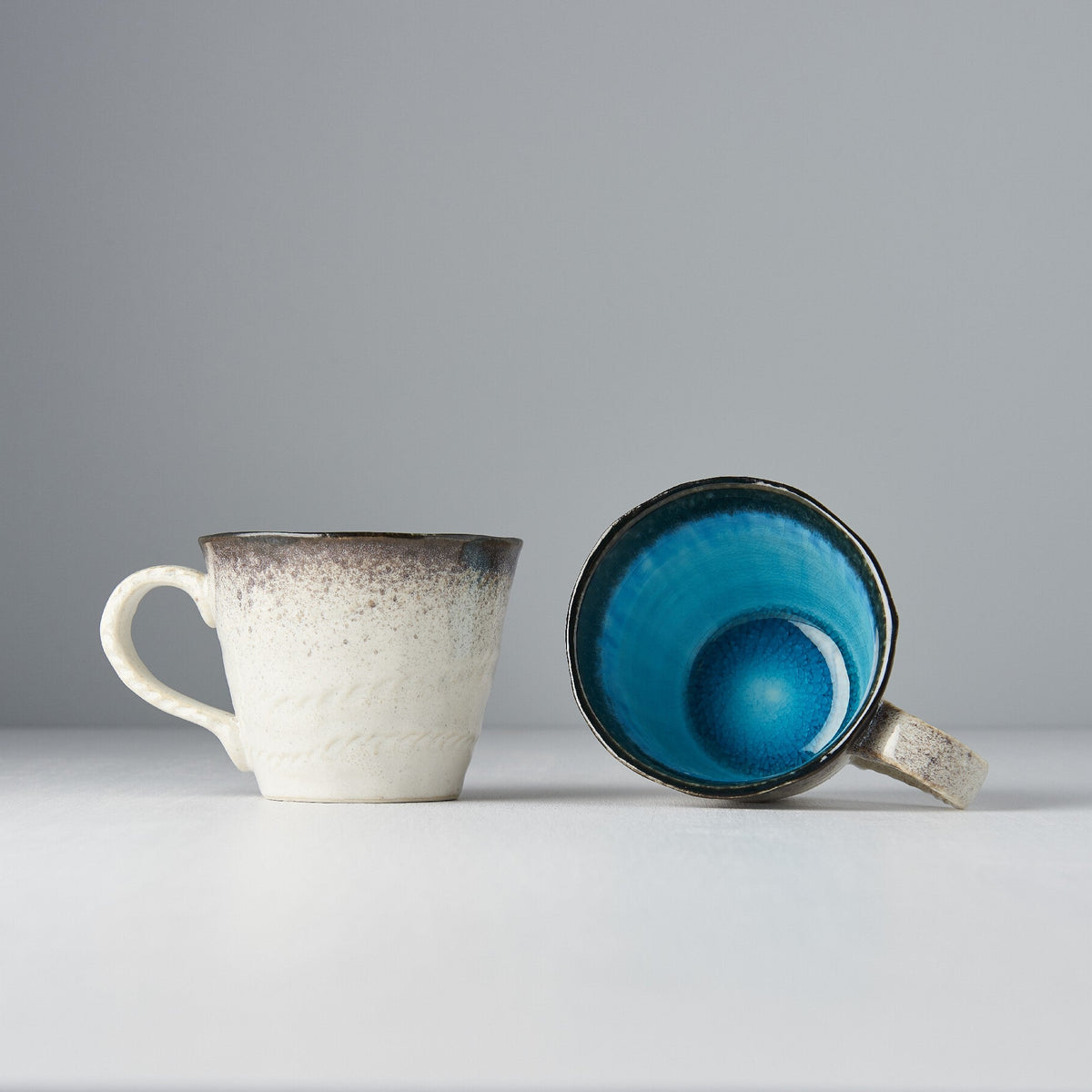 Mug with Handle 200ml Sky Blue Glaze V637-C7230