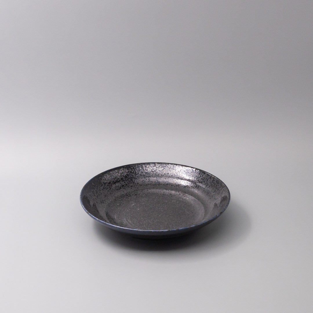Pasta Bowl Flat Based 23cm Midnight Pearl Glaze V637-C7301
