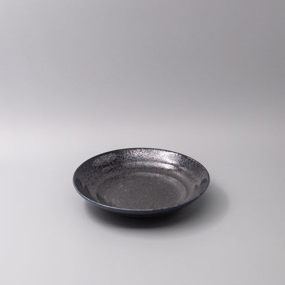 Pasta Bowl Flat Based 23cm Midnight Pearl Glaze V637-C7301