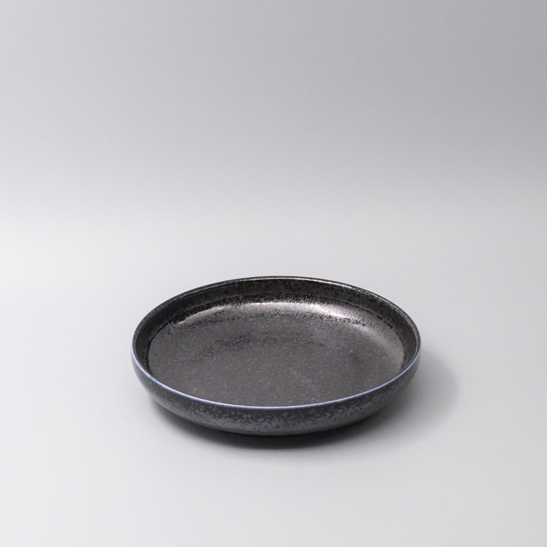 Plate High Rim 22cm Midnight Pearl Glaze V637-C7304