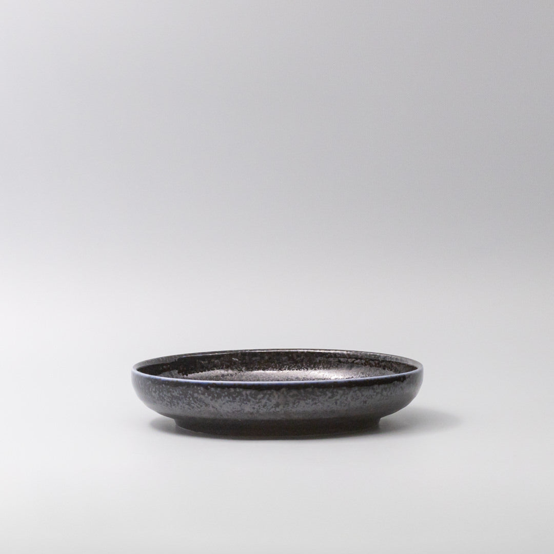 Plate High Rim 22cm Midnight Pearl Glaze V637-C7304