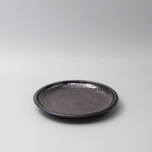 Plate Thick Edge 25cm Midnight Pearl Glaze V637-C7305