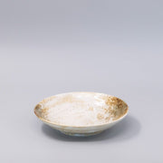 Pasta Bowl Flat Base 22.5cm Snow Bamboo Glaze V637-C7306
