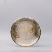 Plate Thick Edge 25cm Snow Bamboo Glaze V637-C7310