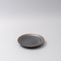 Saucer Bisque Edge 15cm Black V637-C7481