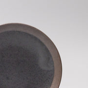 Saucer Bisque Edge 15cm Black V637-C7481
