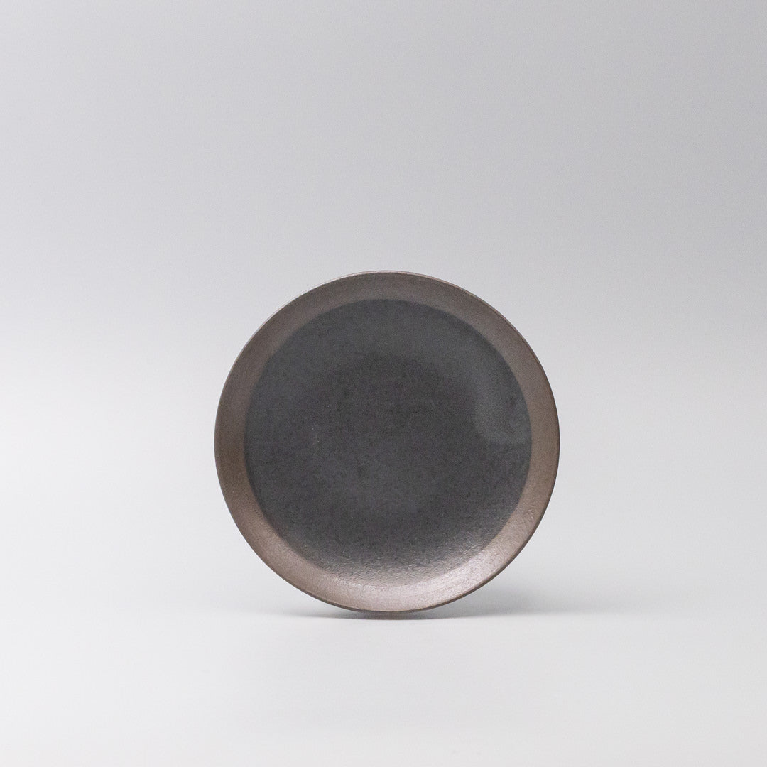 Saucer Bisque Edge 15cm Black V637-C7481