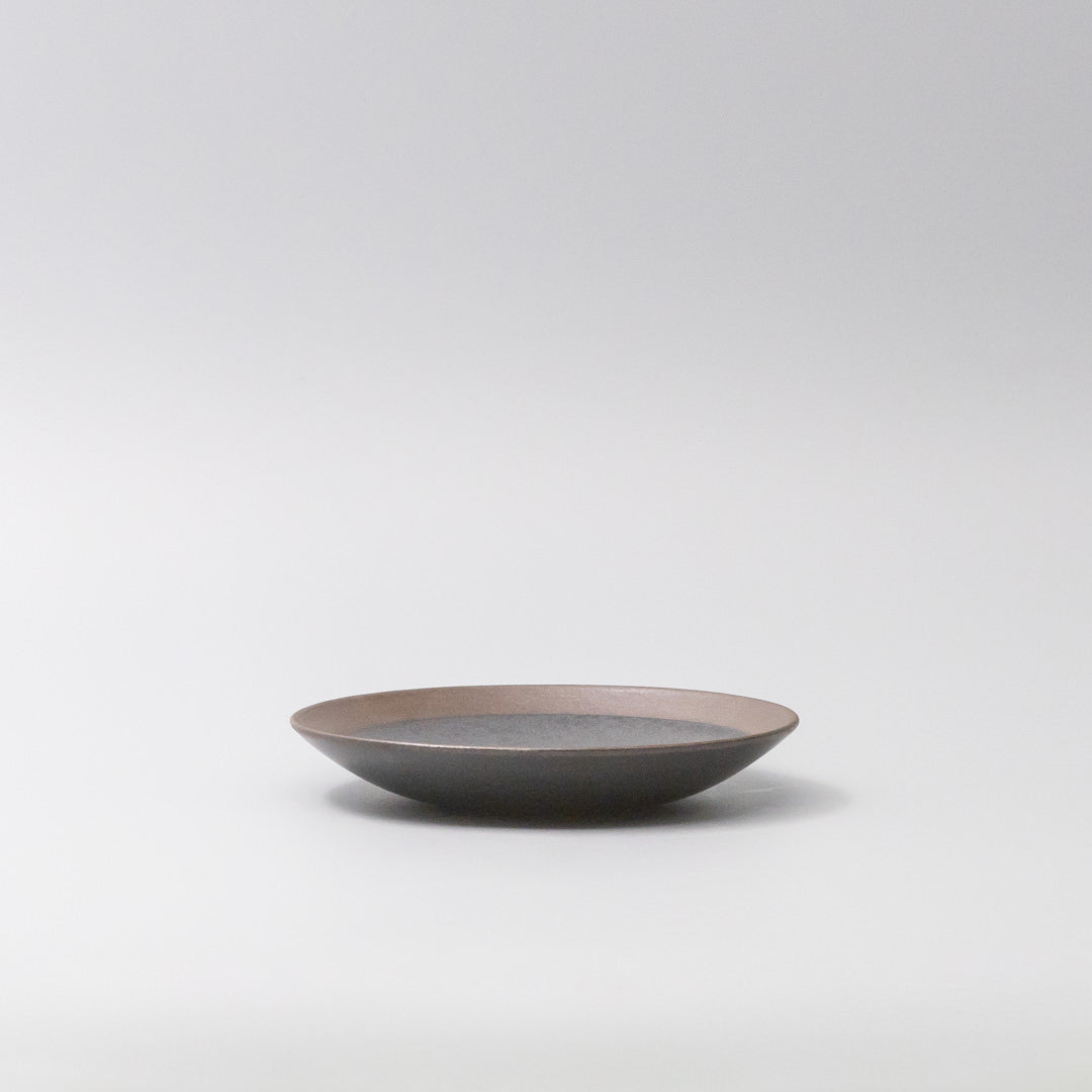 Saucer Bisque Edge 15cm Black V637-C7481