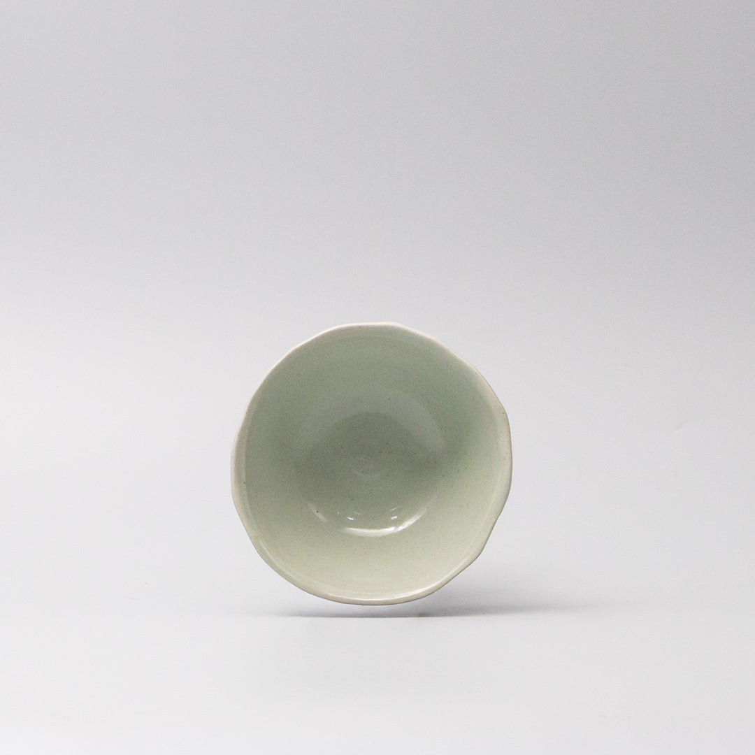 Lopsided Bowl 11.5cm Tomei Blue Glaze V637-C7485