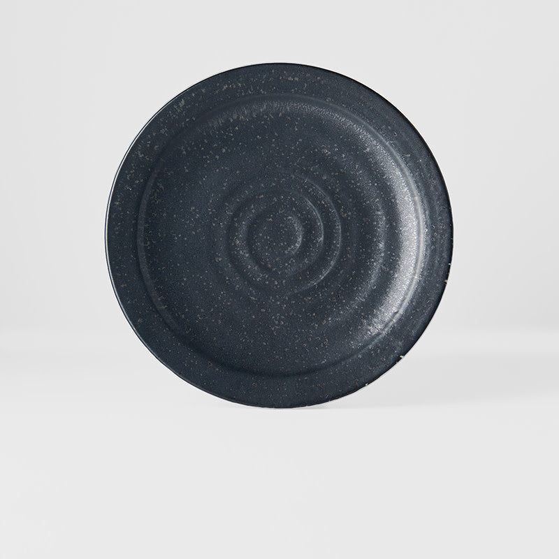 Dinner Plate 26cm Ibushi Black Glaze V637-C7492