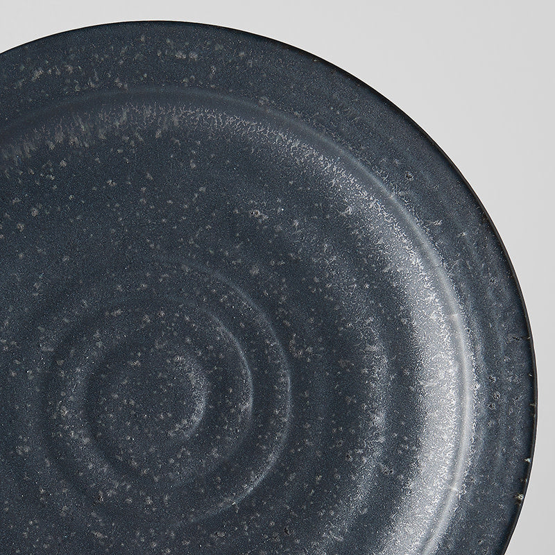 Dinner Plate 26cm Ibushi Black Glaze V637-C7492