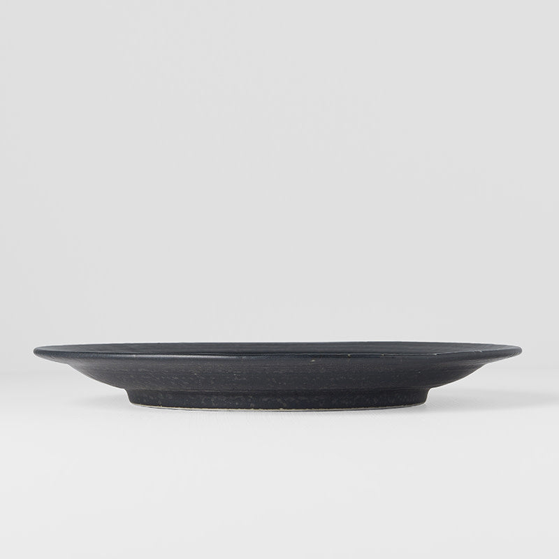 Dinner Plate 26cm Ibushi Black Glaze V637-C7492