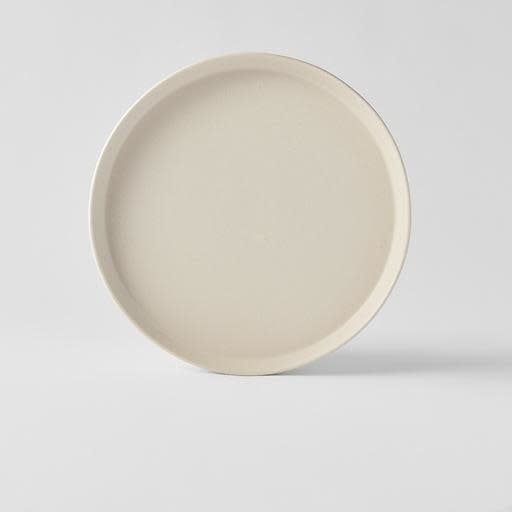 Plate High Rim 25cm Craft White Glaze V637-C7590