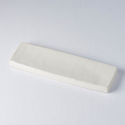 Plate Rectangular 29 x 9cm Craft White Glaze V637-C7592