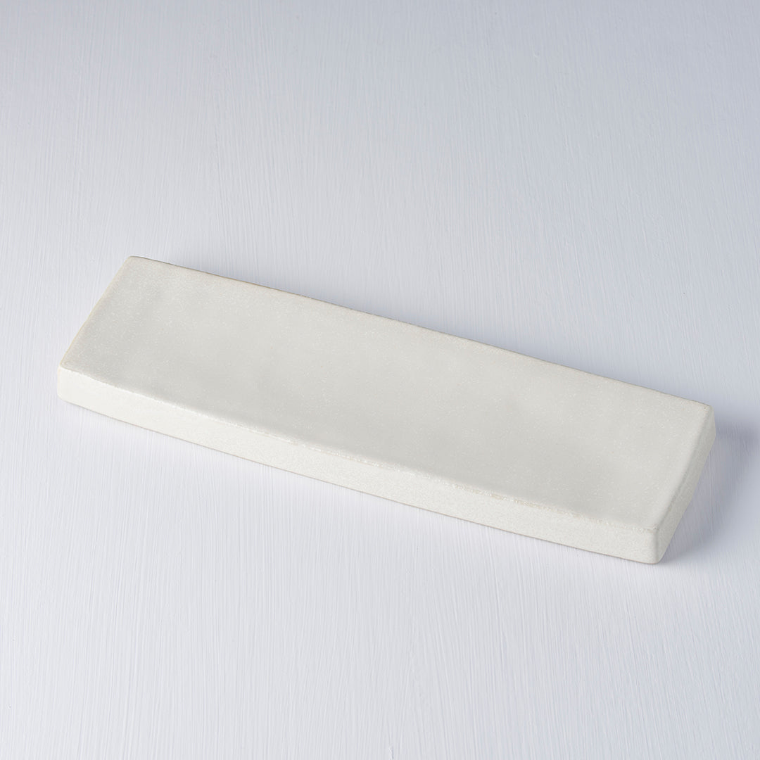 Plate Rectangular 29 x 9cm Craft White Glaze V637-C7592