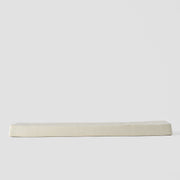 Plate Rectangular 29 x 9cm Craft White Glaze V637-C7592