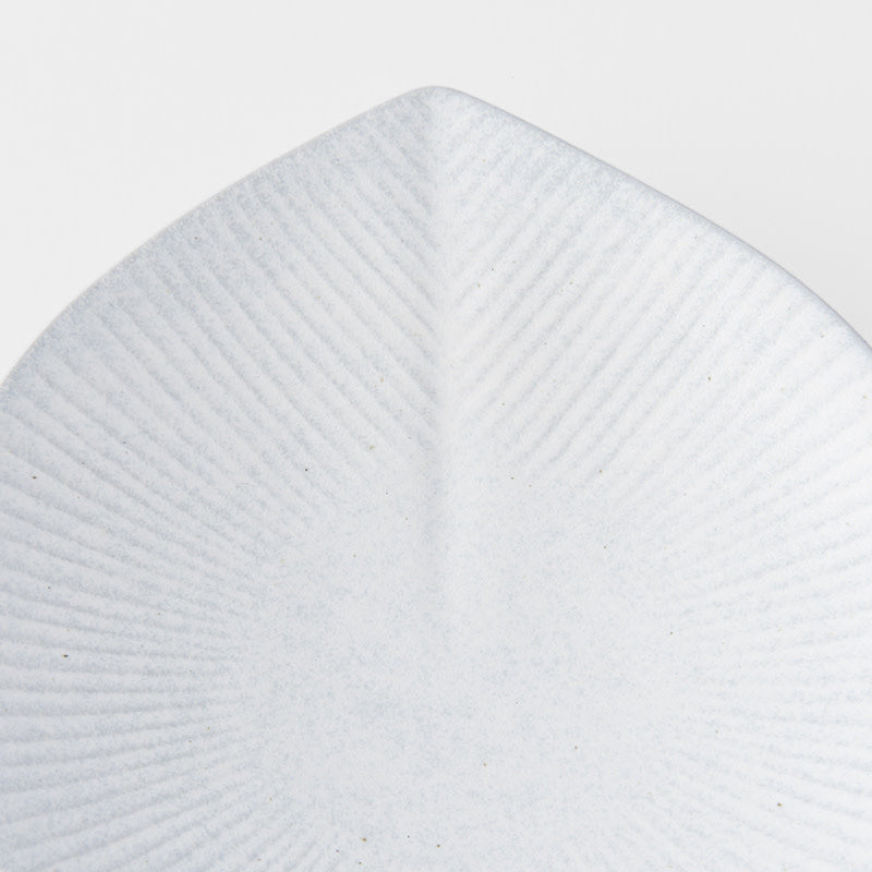 Plate 12.5cm Snow Leaf Glaze V637-C7610