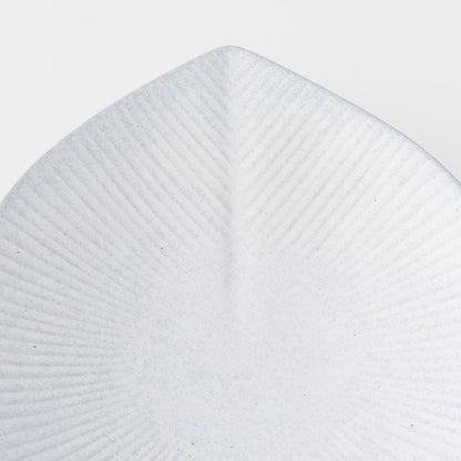 Plate 12.5cm Snow Leaf Glaze V637-C7610
