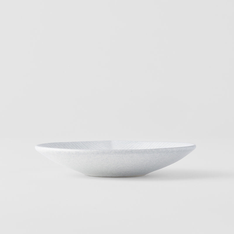 Plate 12.5cm Snow Leaf Glaze V637-C7610