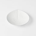 Plate 17.5cm Snow Leaf Glaze V637-C7611