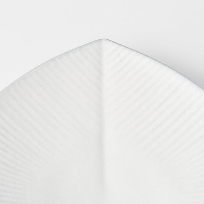 Plate 17.5cm Snow Leaf Glaze V637-C7611