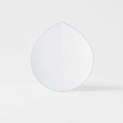 Plate 17.5cm Snow Leaf Glaze V637-C7611