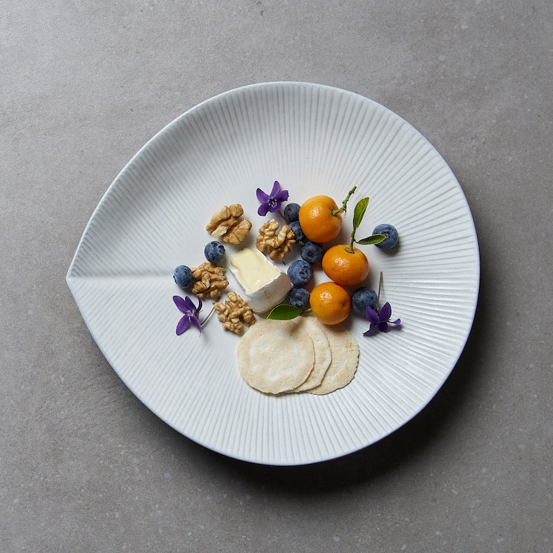 Dinner Plate 25.5cm Snow Leaf Glaze V637-C7612