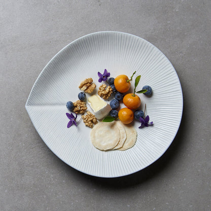Dinner Plate 25.5cm Snow Leaf Glaze V637-C7612