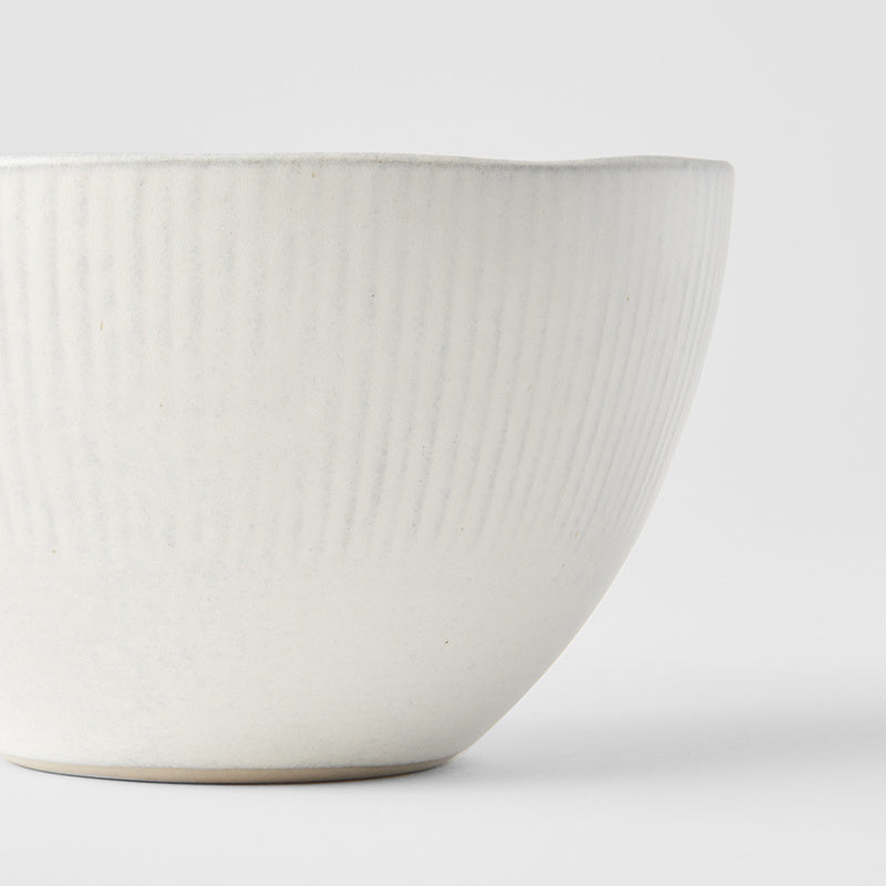Deep Bowl 13.5cm Snow Leaf Glaze V637-C7615