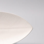 Plate Oval 31.5cm Snow Leaf Glaze V637-C7619