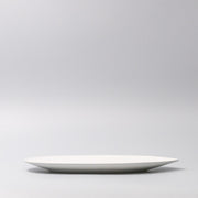 Plate Oval 31.5cm Snow Leaf Glaze V637-C7619