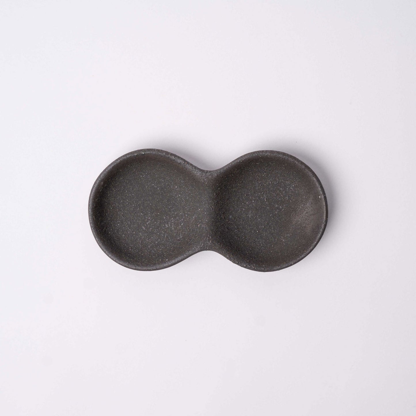Double Sauce Dish 15.5cm Stone Slab Design V637-C7621