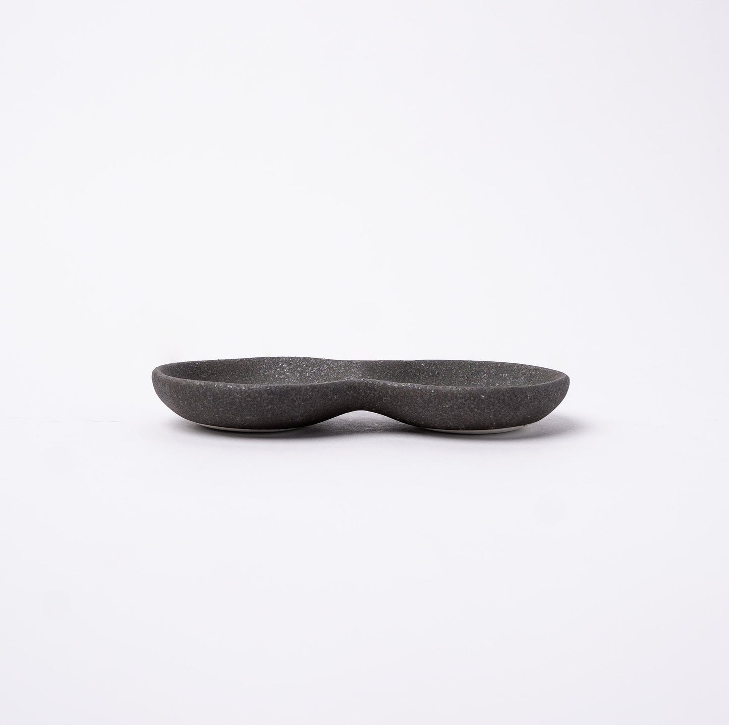 Double Sauce Dish 15.5cm Stone Slab Design V637-C7621