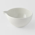 Pourer 12.5cm Ivory White Glaze V637-C7622