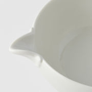 Pourer 12.5cm Ivory White Glaze V637-C7622