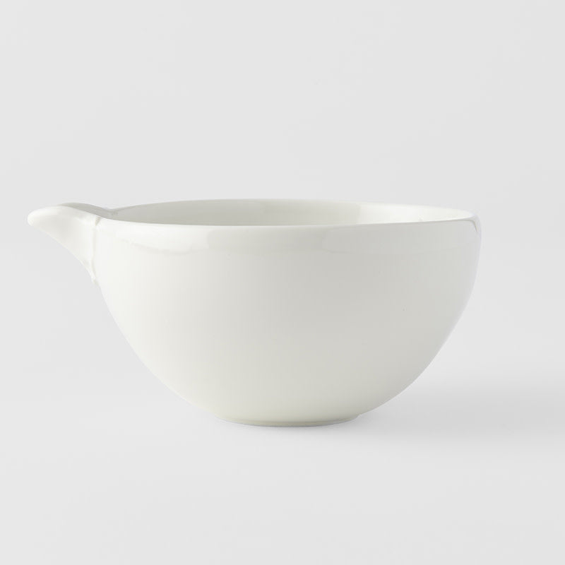 Pourer 12.5cm Ivory White Glaze V637-C7622