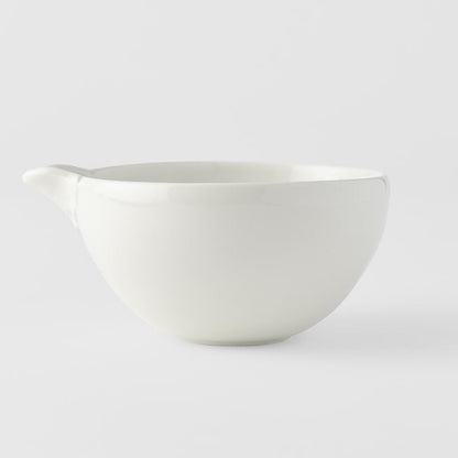 Pourer 12.5cm Ivory White Glaze V637-C7622
