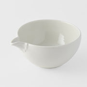 Pourer 12.5cm Ivory White Glaze V637-C7622