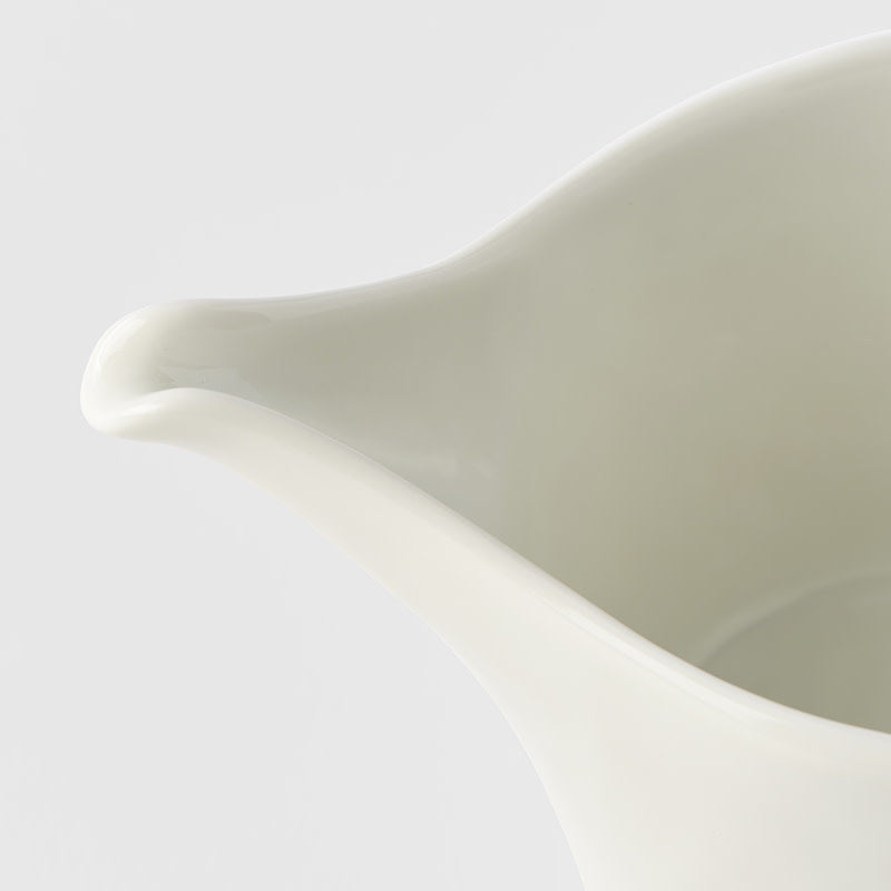 Sake Pourer 9cm Ivory White Glaze V637-C7624