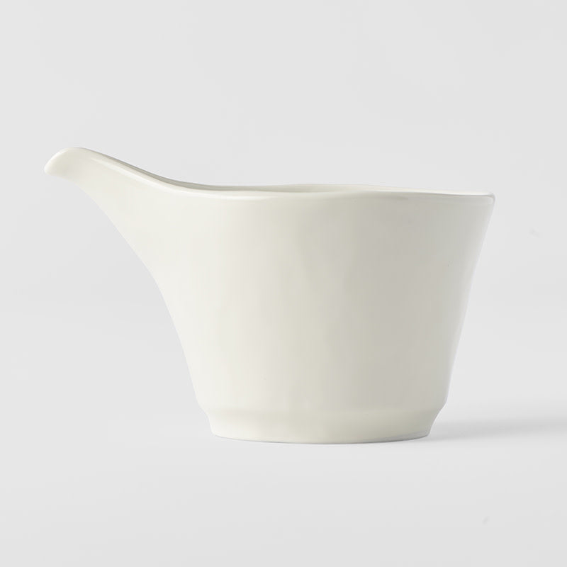 Sake Pourer 9cm Ivory White Glaze V637-C7624