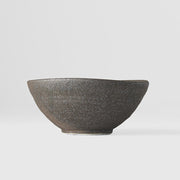 Bowl 13cm Egg Shaped Stone Glaze V637-C7631