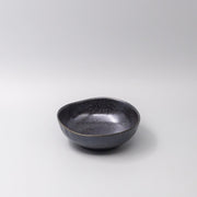 Bowl Organic Shape 17cm Kanso Matte Black Glaze V637-C7636