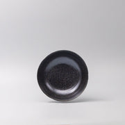 Bowl Organic Shape 17cm Kanso Matte Black Glaze V637-C7636