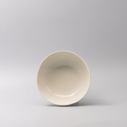Bowl Organic Shape 17cm Kanso Soft White Glaze V637-C7637
