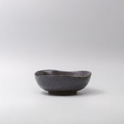 Bowl Organic Shape 20cm Kanso Matte Black Glaze V637-C7638
